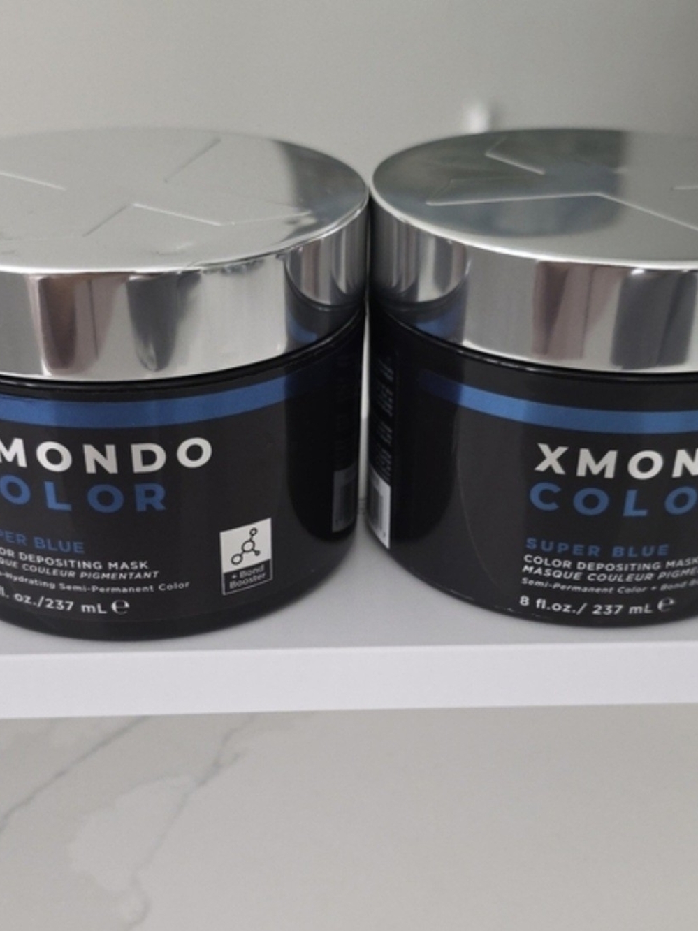 Super Blue Color Depositing Hair Mask — Vibrant Blue Conditioning Treatment
